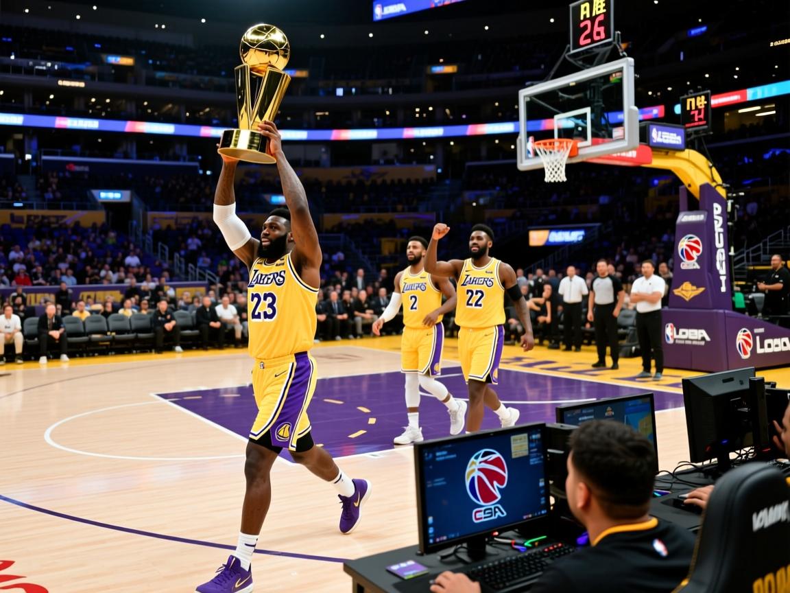 豪胜!湖人队取得胜利,向总冠军迈进 第2张