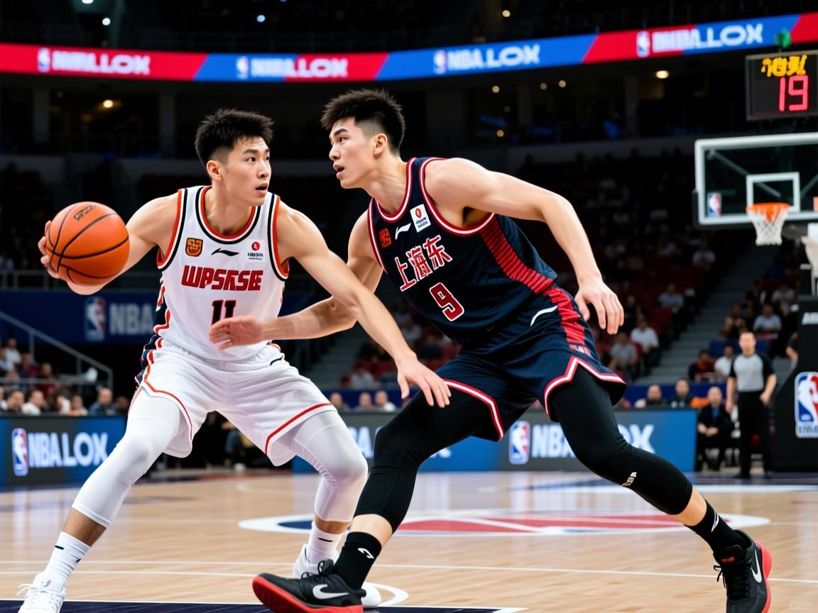 山东男篮面对上海队硬仗，艰难获胜