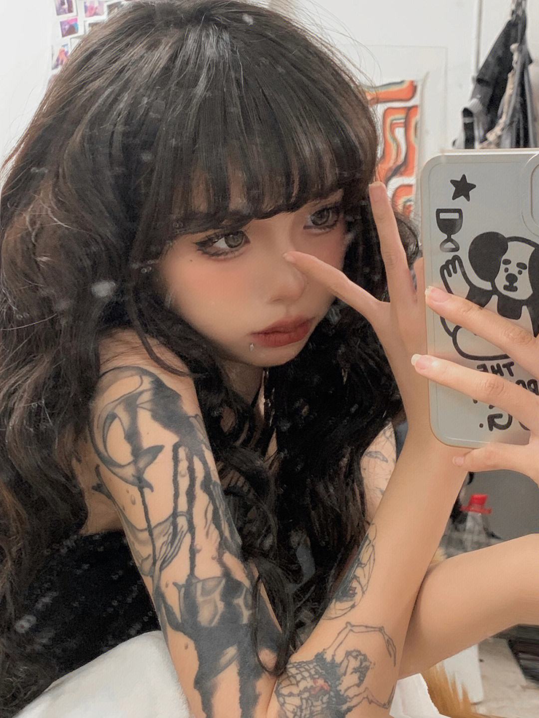 罗德里戈女友秀大花臂，这身材如何？